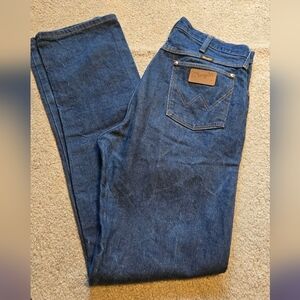 Men's Wrangler Vintage Denim Bootcut Jeans - Size 34x36